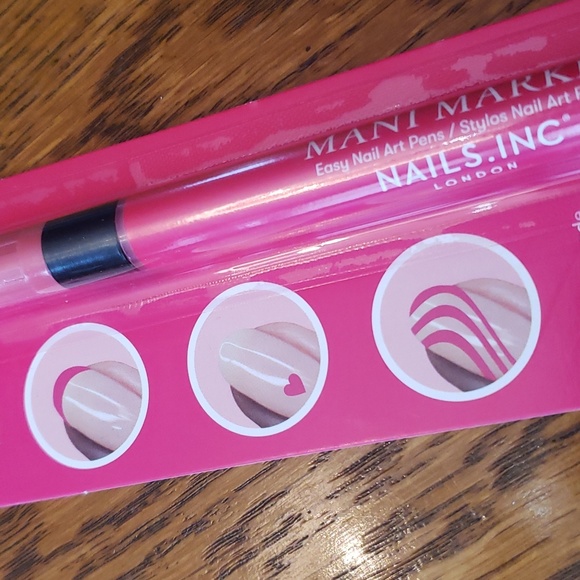 Nail Art Pens, Bundle of 3 (Gold, Silver, Pink) New Sealed - Picture 3 of 6